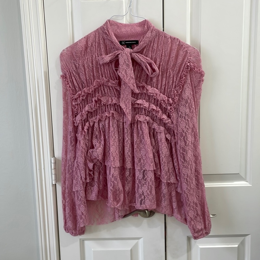 INC lace blouse size S new without tag